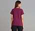 CREW NECK DIAMONTE T-SHIRT, BURGUNDY/PINK