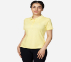 OFF DUTY POLO, LIGHT GREY/YELLOW