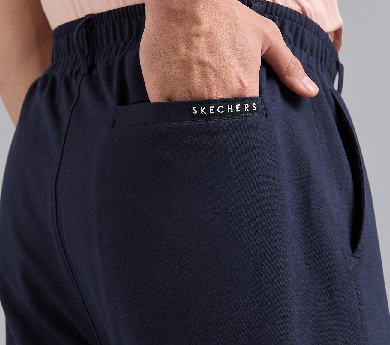 PULL UP APARTMENT PANTS, NAVY Apparels Right View