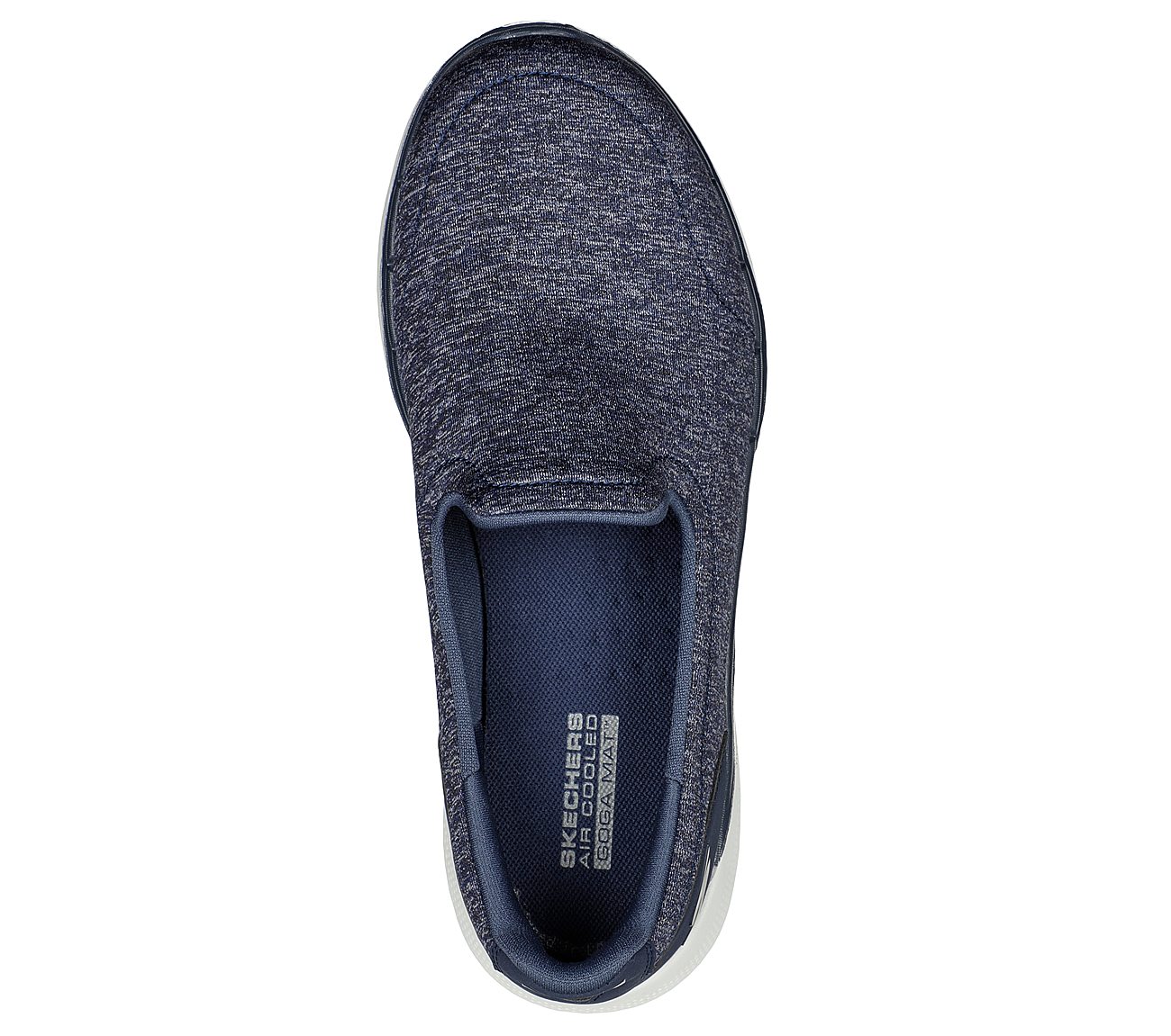 GO WALK 6 - GRAND HORIZON, NAVY/WHITE Footwear Top View