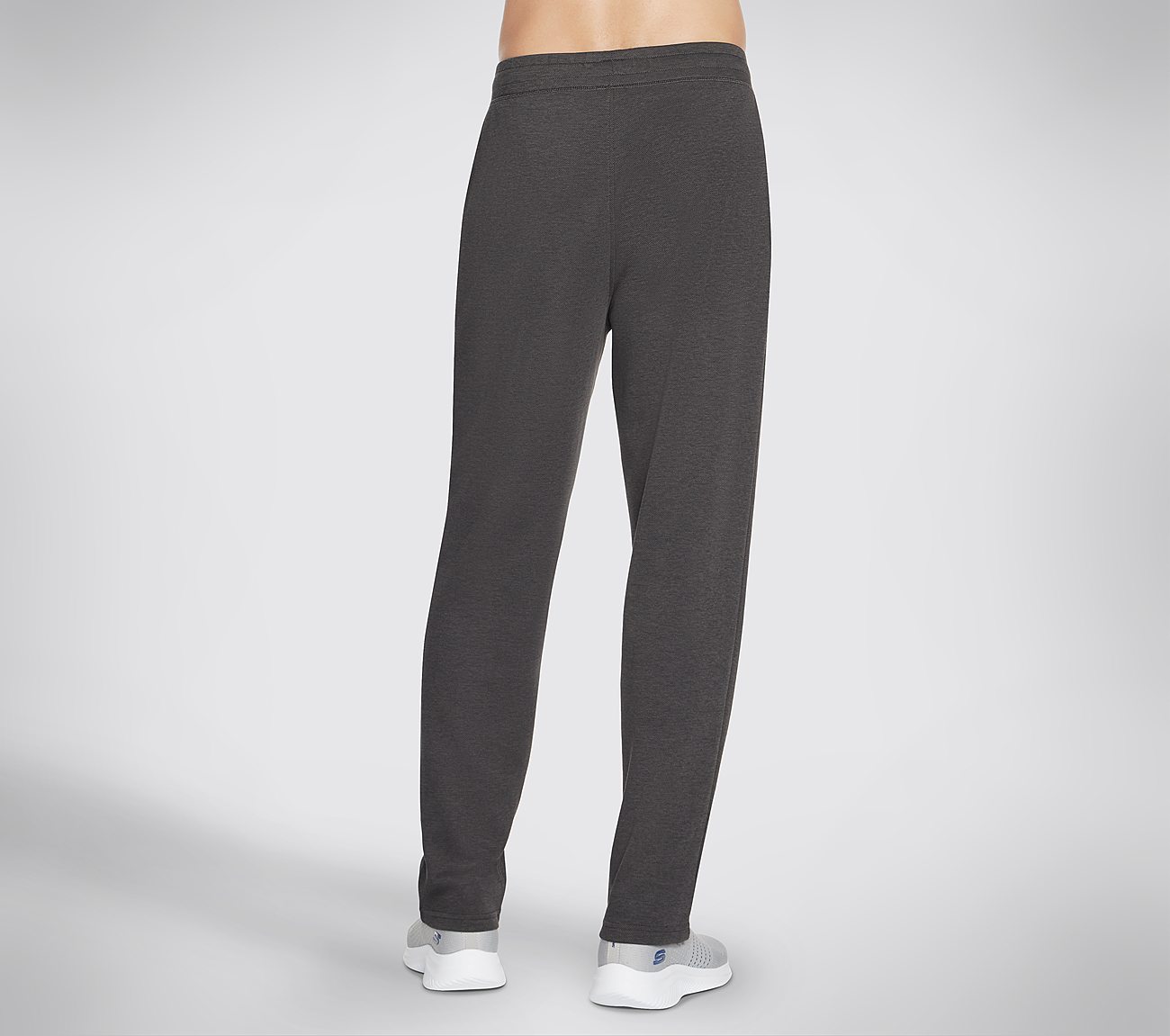 GOKNIT PIQUE LOUNGE PANT, CCHARCOAL Apparel Top View