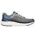 MAX CUSHIONING DELTA, GREY/BLUE Footwear Lateral View