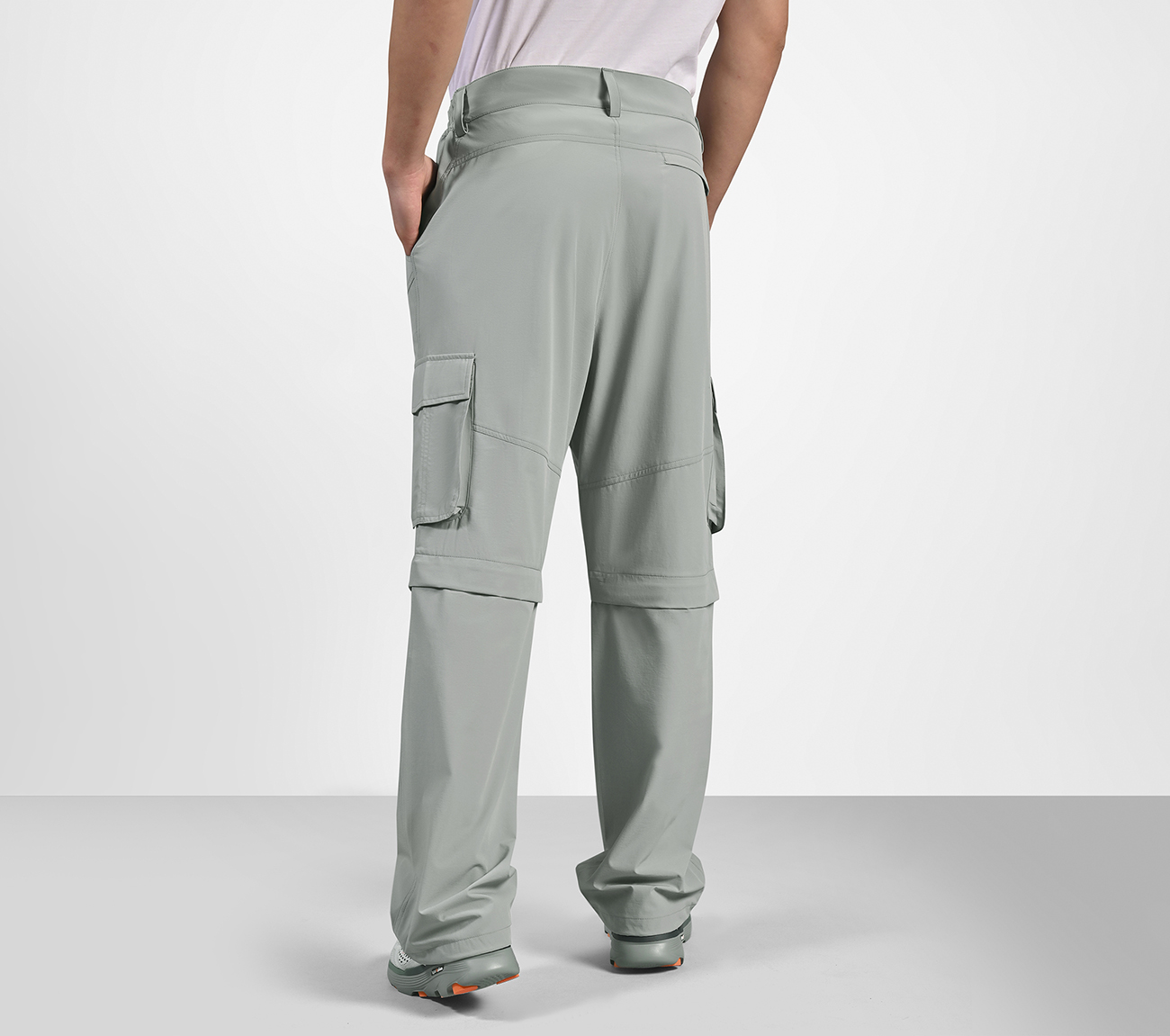 APPAREL MENS, BLACK/CHARCOAL Apparel Left View