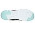FLEX APPEAL 3.0-STEADY MOVE, CHARCOAL/TURQUOISE Footwear Bottom View