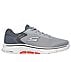 GO WALK 7 - THE CONSTRUCT, GREY/ORANGE Footwear Lateral View