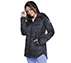 GOWALK DIAMOND QUILT JACKET, BBBBLACK Apparels Bottom View
