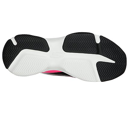ENERGY RACER-SHE'S ICONIC, BLACK/BLUE/PINK Footwear Bottom View