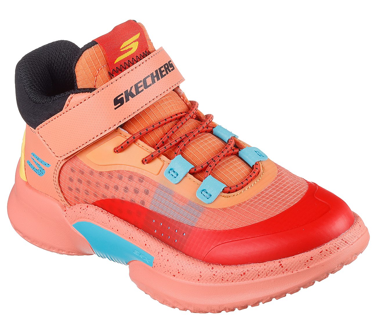 SKX COURT HYPE - HOOPER-HERO, ORANGE/MULTI Footwear Right View