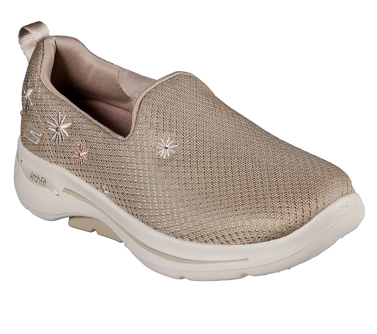 GO WALK ARCH FIT- DAISY DREAM,  Footwear Top View