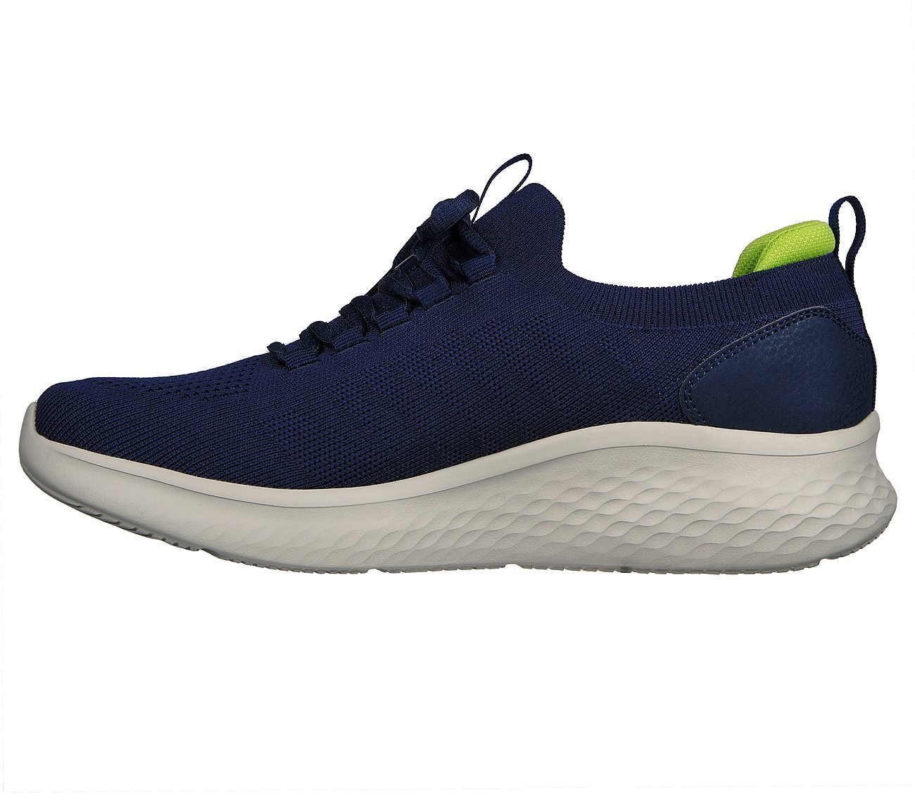 SKECH-LITE PRO - FAINT FLAIR, NAVY/LIME Footwear Left View