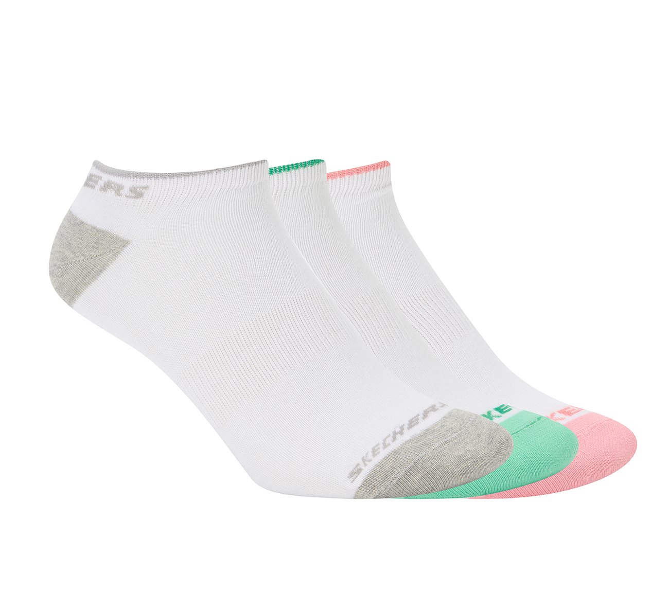 3PK WOMENS NON TERRY LOW CUT, WHITE