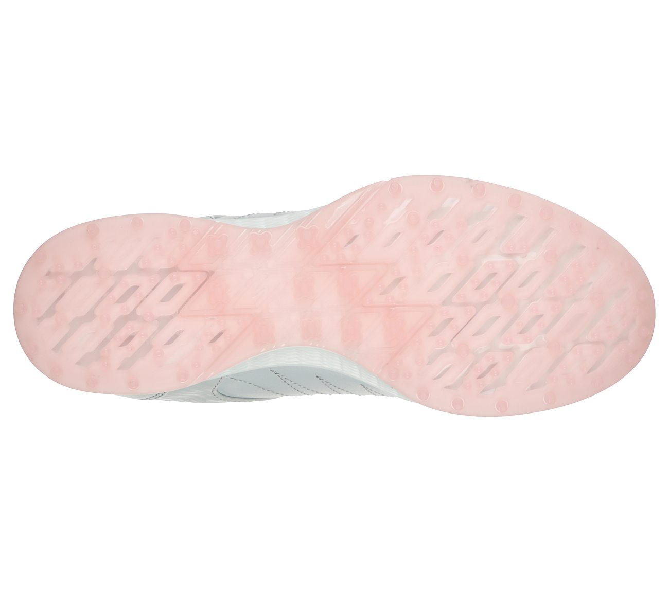 GO GOLF PIVOT, LIGHT GREY/PINK Footwear Bottom View