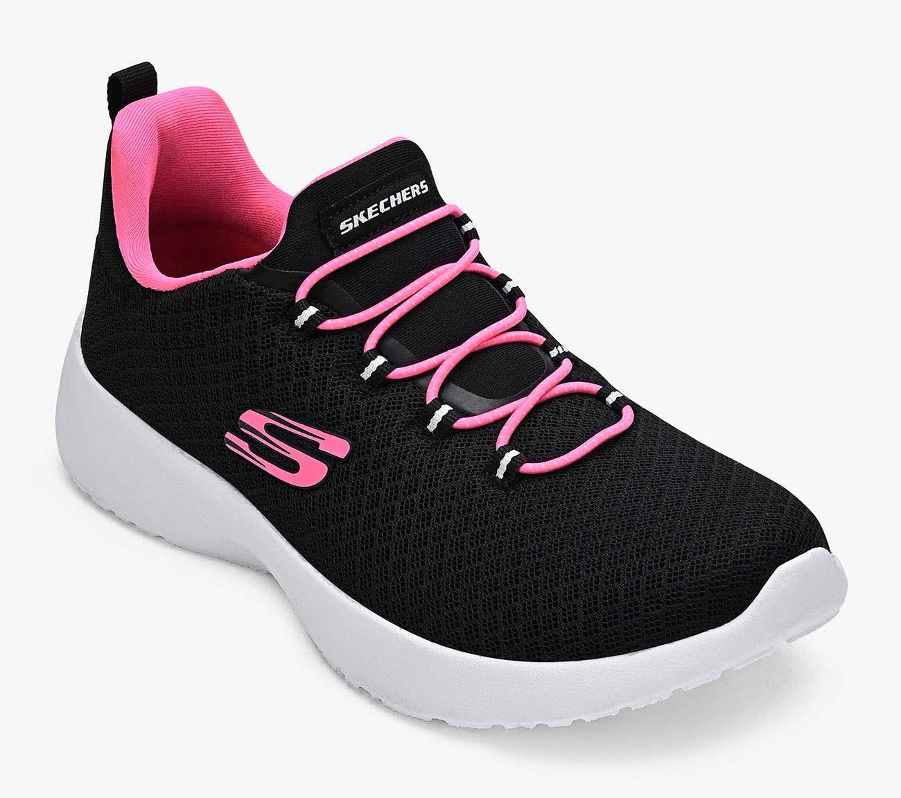 DYNAMIGHT, BLACK/HOT PINK Footwear Right View