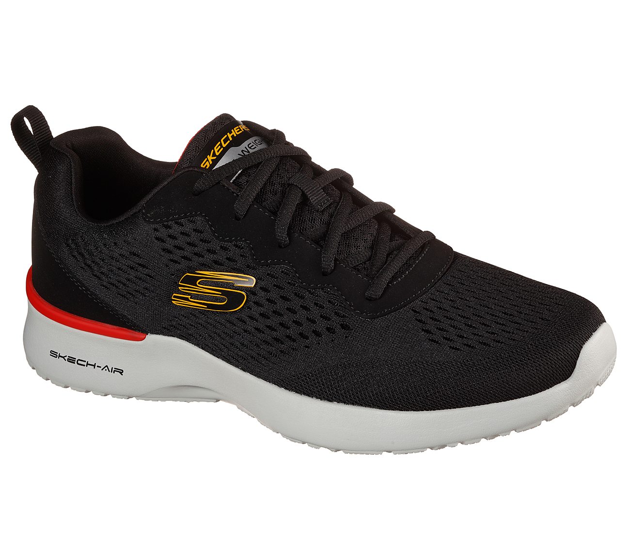 SKECH-AIR DYNAMIGHT-TUNED UP, BBBBLACK Footwear Lateral View