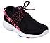 GO WALK REVOLUTION ULTRA-CAPI, BLACK/HOT PINK Footwear Lateral View