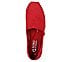 BOBS PLUSH - PEACE & LOVE, DDARK RED Footwear Top View