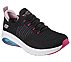 SKECH-AIR EXTREME 2.0-TIMELES, BLACK/PURPLE Footwear Lateral View