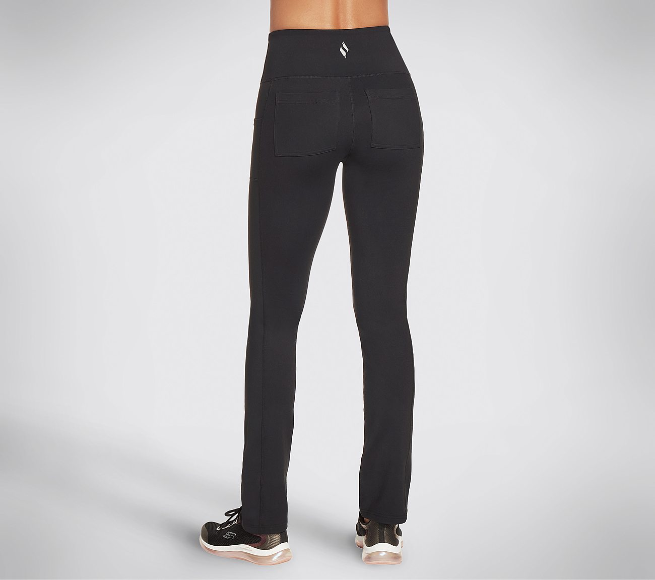 GOWALK PANT JOY, BLACK Apparel Left View