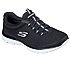 SUMMITS, BLACK/WHITE Footwear Lateral View