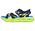 THERMO-SPLASH - HEAT TIDE, NAVY/LIME Footwear Left View