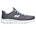 GRACEFUL-GET CONNECTED, CHARCOAL/GREEN Footwear Right View