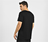 LOGO GRAPHIC PRINT T-SHIRT, BLACK