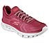 GO RUN GLIDE-STEP FLEX - SKYL, ROSE Footwear Lateral View