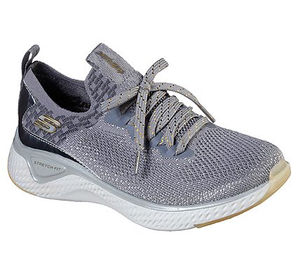 SOLAR FUSE-GRAVITY EXPERIENCE, GREY/SILVER Footwear Lateral View