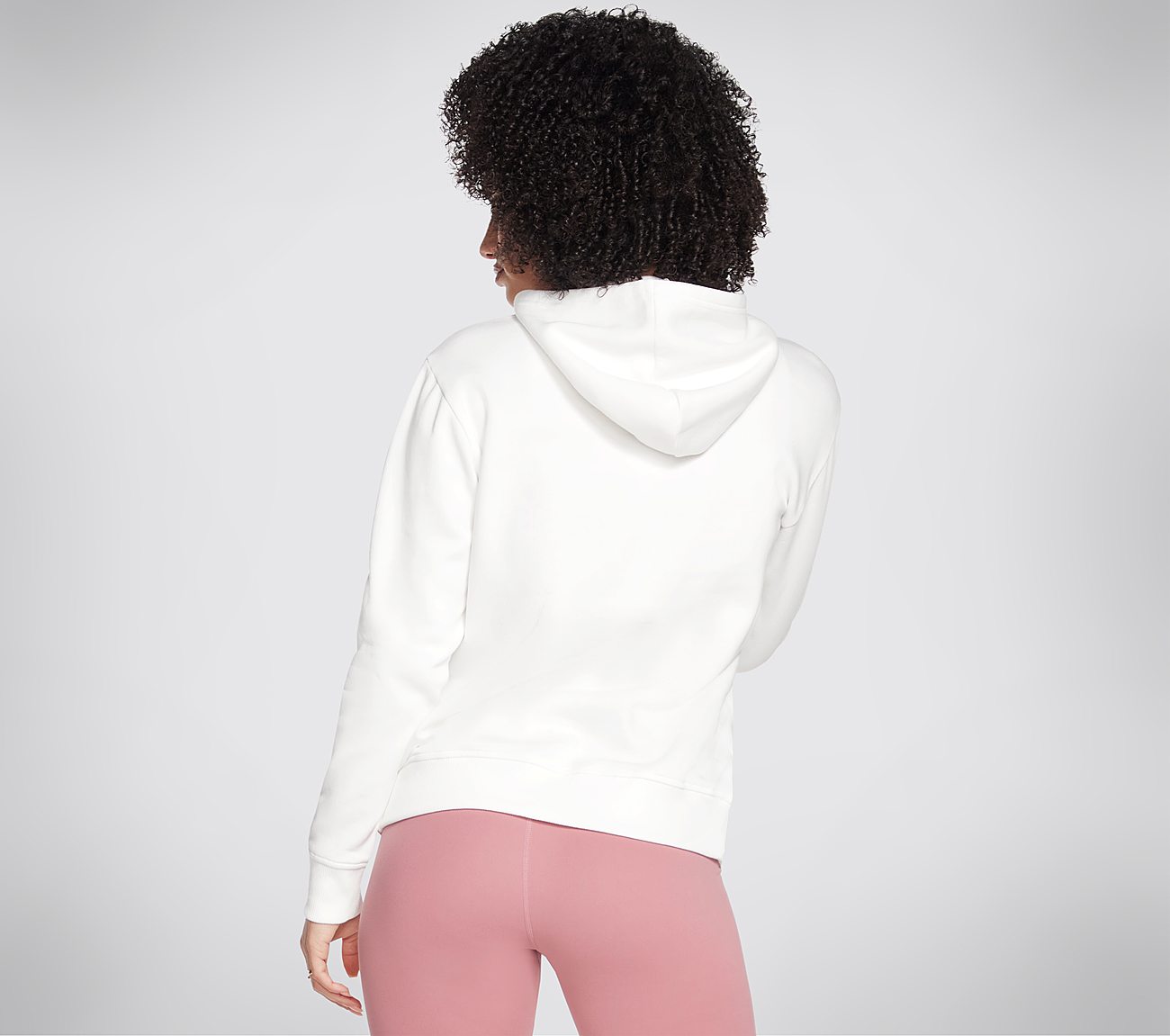  SKECHERS MAGNOLIA DREAMS PO, WHITE/SILVER Apparel Top View