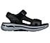 GO WALK ARCH FIT SANDAL-MISSI, BLACK/NAVY Footwear Right View