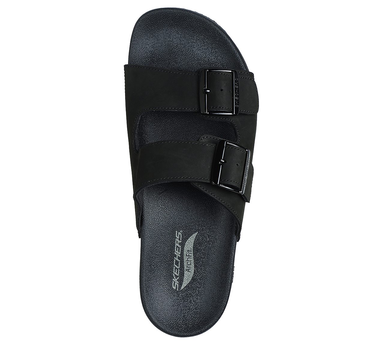 ARCH FIT PRO SANDAL, BLACK Footwear Top View