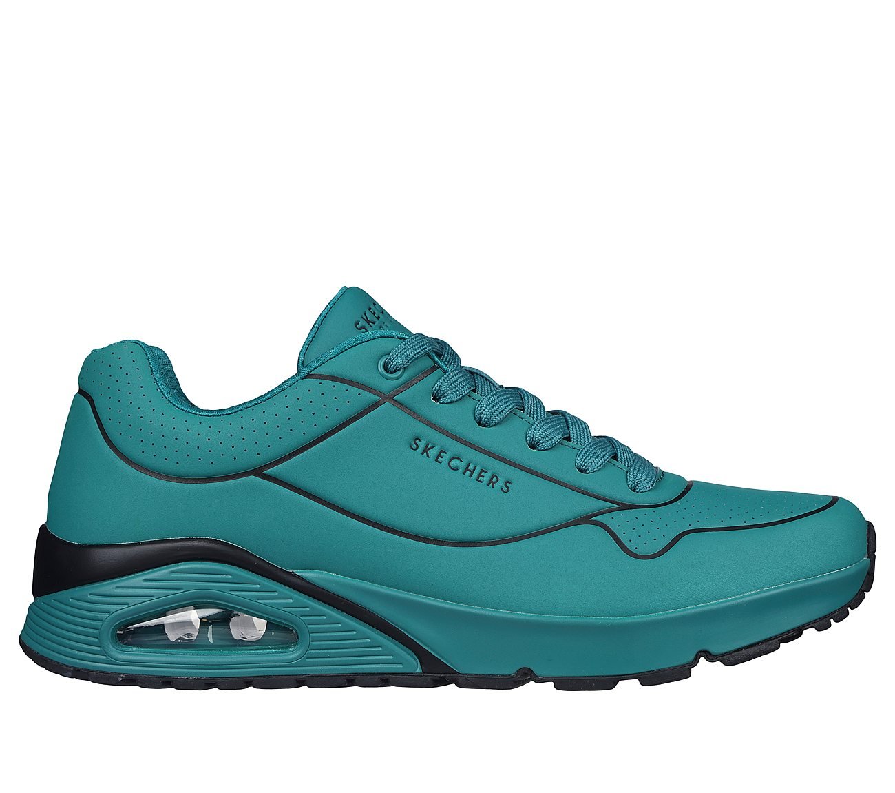 Skechers Uno schwarz/grau ab € 54,18 (2024)