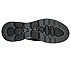GO WALK 5 - RITICAL, BLACK/CHARCOAL Footwear Bottom View