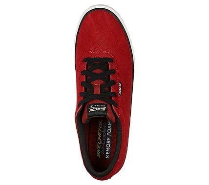 SKECHERS SC MONSTER - BRONLY, BBURGUNDY Footwear Top View