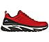 ARCH FIT ROAD WALKER, RED/BLACK Footwear Right View