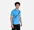 SS SKECHERS 1992 T-SHIRT, PERIWINKLE Apparel Top View