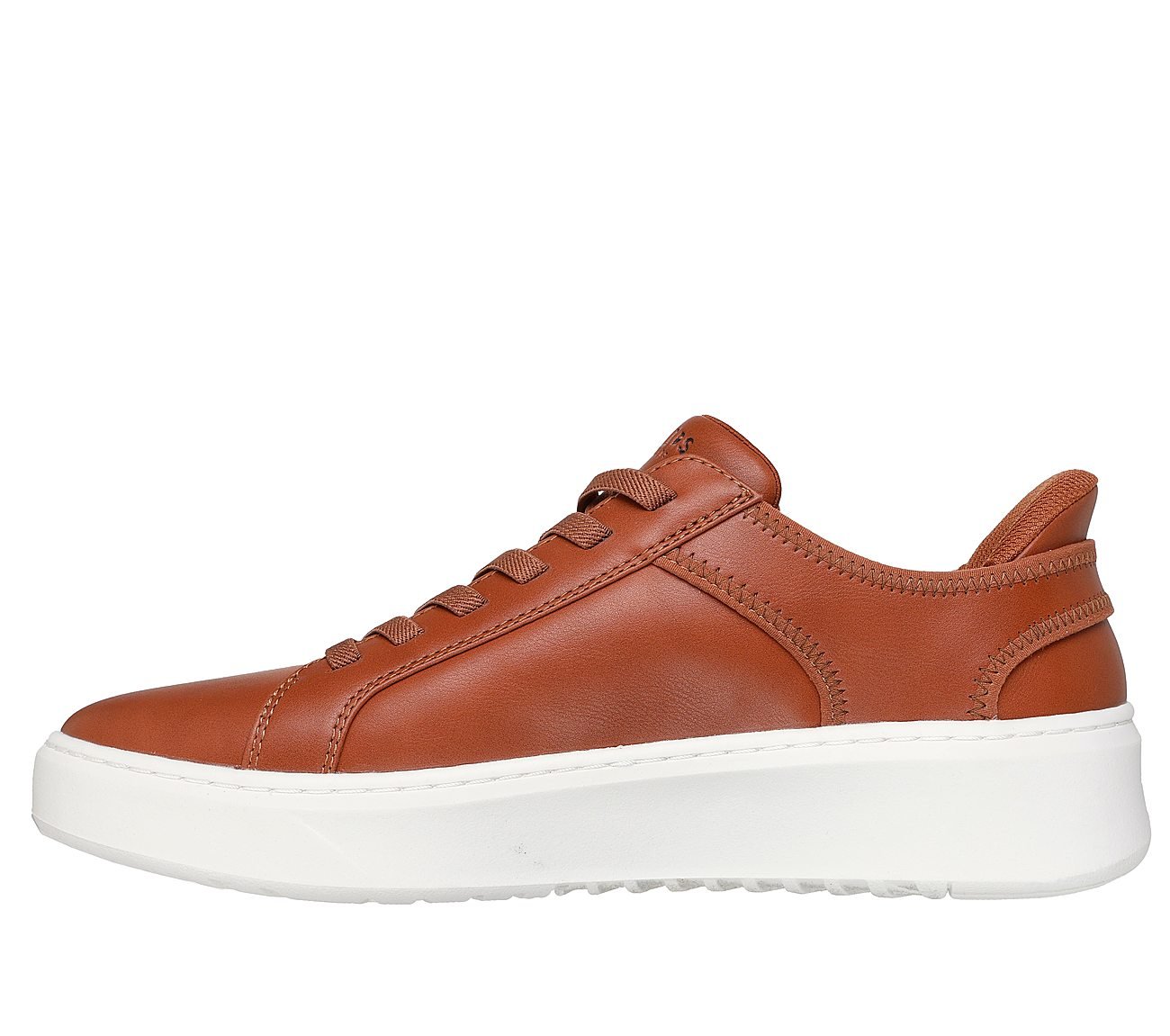 COURT BREAK - DOUBLE VENTED, COGNAC Footwear Left View