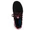 GO WALK REVOLUTION ULTRA-CAPI, BLACK/HOT PINK Footwear Top View
