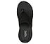 GO WALK ARCH FIT SANDAL - WEE, BBLACK Footwear Top View