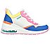 MILLION AIR - HOTTER AIR, WHITE/MULTI Footwear Lateral View