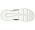 GO GLIDE-STEP FLEX-ASCEND, GREY Footwear Bottom View