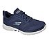 GO WALK 6 - BOLD VISION, NAVY/WHITE Footwear Right View