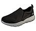 GO WALK EVOLUTION ULTRA- MOOD, BLACK/GREY Footwear Lateral View