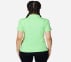 SKECHERS ON THE GREEN POLO, LIME/GREEN Apparel Bottom View