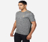 GODRI SWIFT SS T-SHIRT, CCHARCOAL Apparels Top View