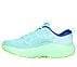 GO RUN MAX ROAD 6, BLUE/LIME Footwear Left View