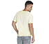 TRIPLE S WASH TEE, LIME Apparel Top View