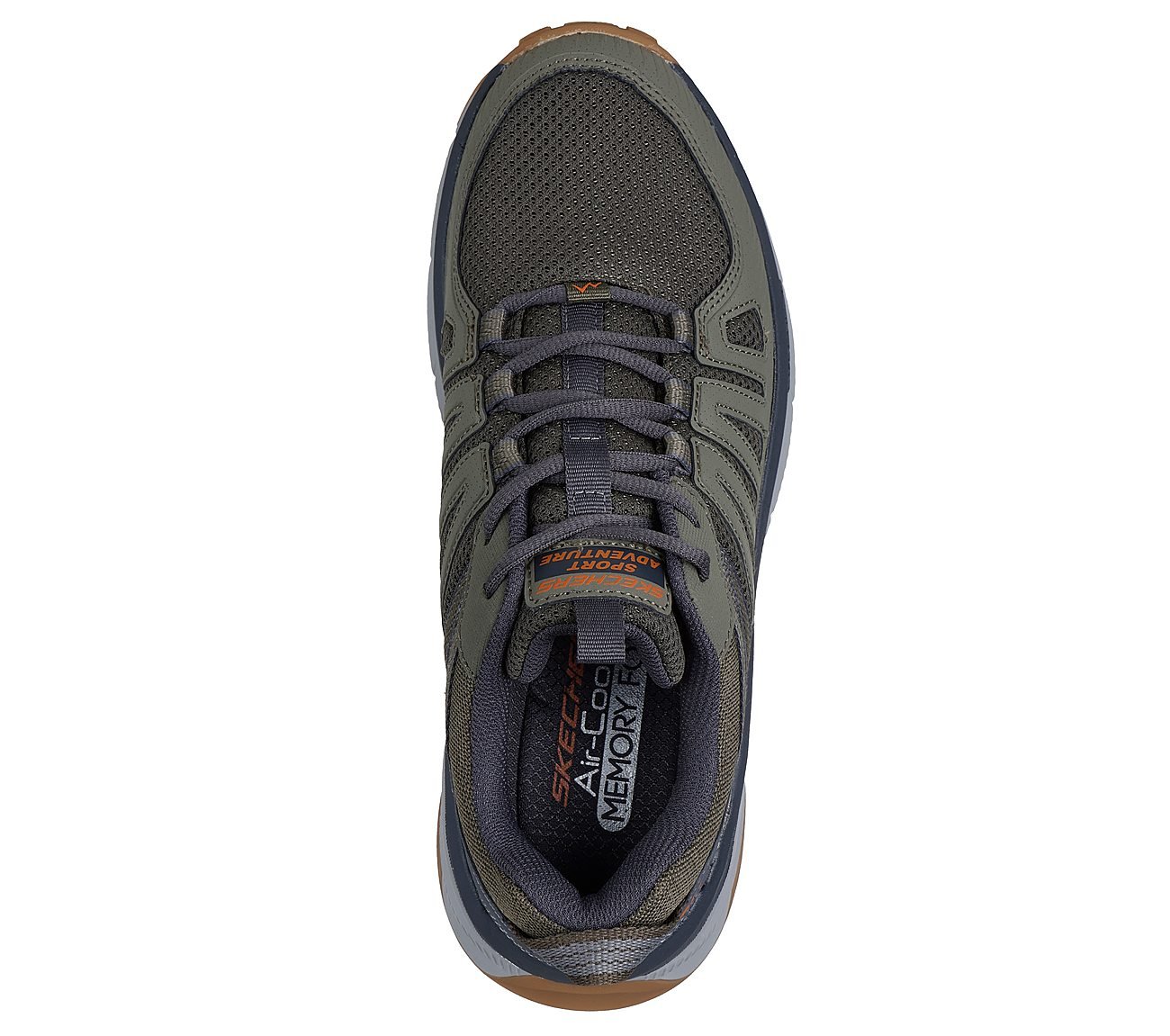 SWITCH BACK - VENTURE SEEKER, GREEN/MULTI Footwear Top View