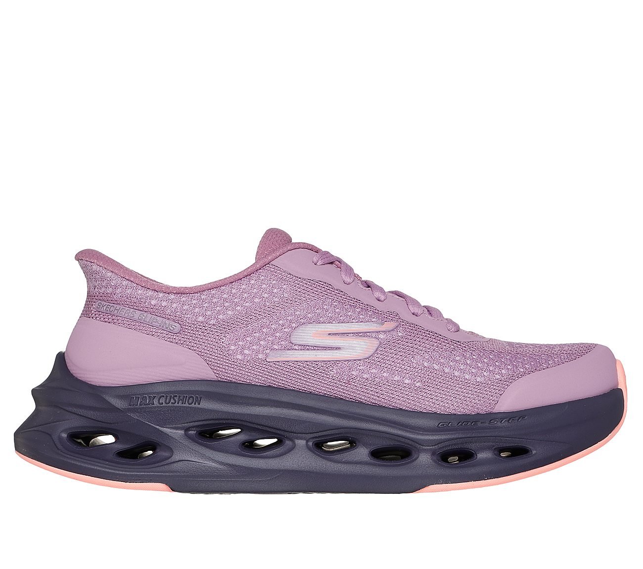 MAX CUSHIONING GLIDE-STEP - H, MAUVE
