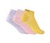 3PK WOMENS NON TERRY BAMBOO L, YELLOW/PINK
